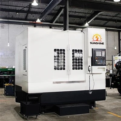 Hub çift sütunlu CNC dikey torna