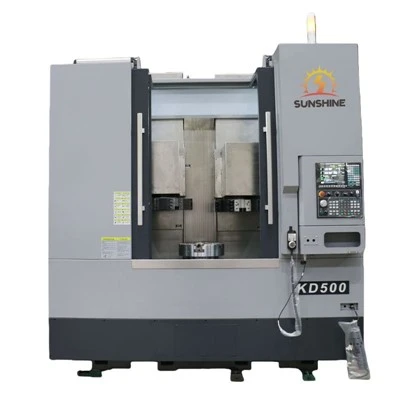 KD500 Tornalama ve Taşlama Entegre CNC Dik Torna