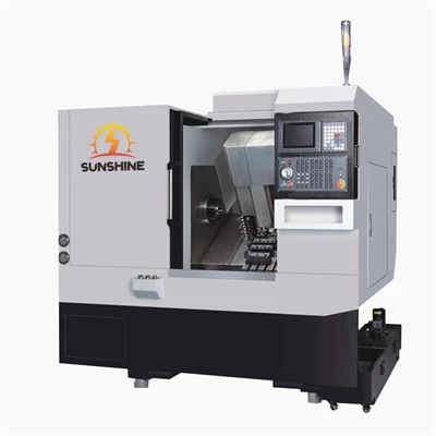 Yüksek Rijitlik CNC Eğimli Torna